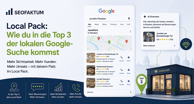 local pack top 3 google suche