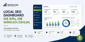 local seo dashboard kpis kennzahlen